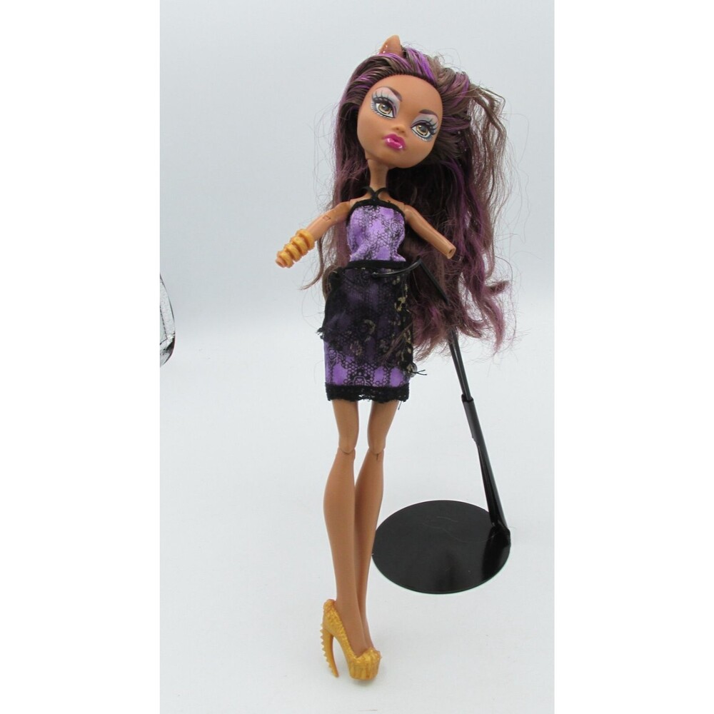 2008 Monster High 11" Scaris City of Frights Clawdeen Wolf Parts or Repair